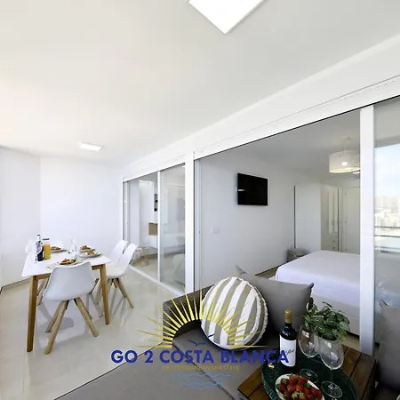 아파트 Luxury Seaview 베니돔